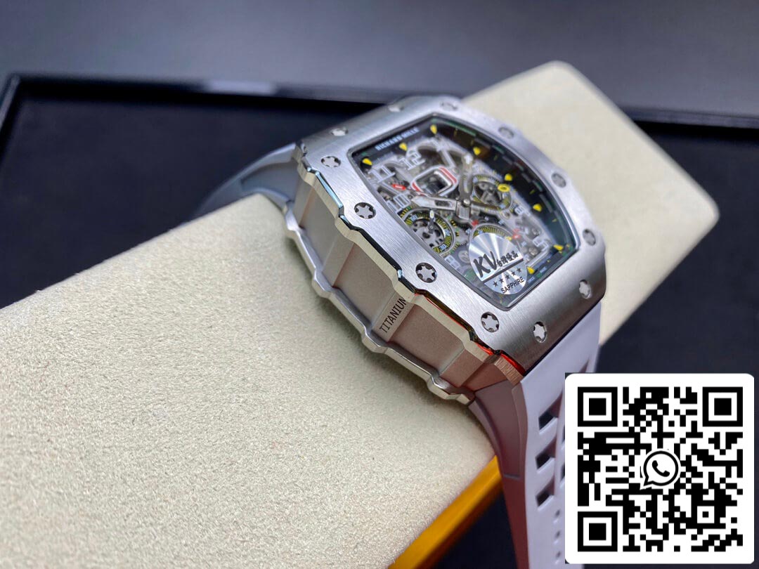 Richard Mille RM11-03 1:1 Melhor Edição KV Fabrica Aço Titânio