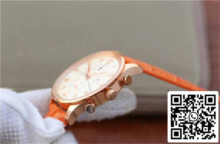 IWC Portuguese ZF Fabbrica 1:1 Best Edition Orange cinturino