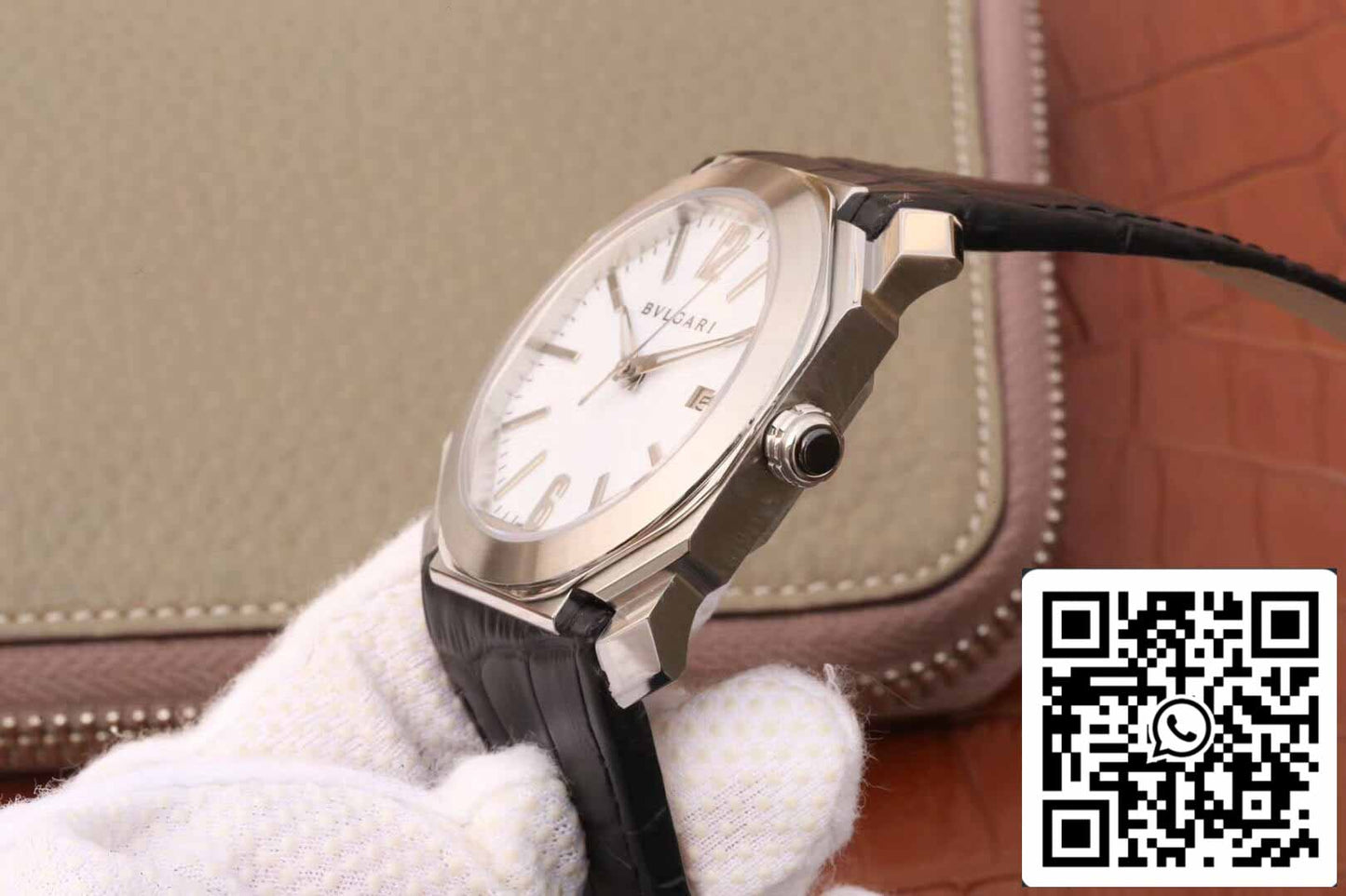 Bvlgari Octo 102779 OC41C6SLD 1:1 edición mejor cuadrante blanco