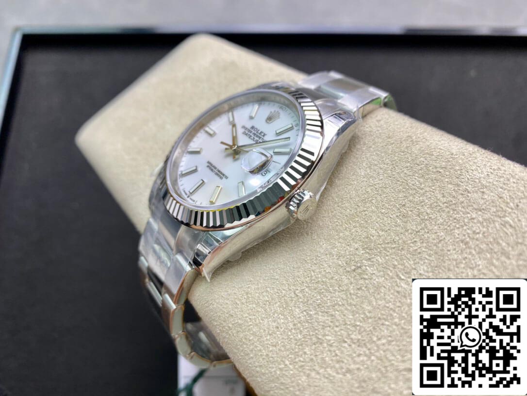 Rolex Datejust M126334-0009 41mm Jubilee cinturino VS Fabbrica acciaio inossidabile