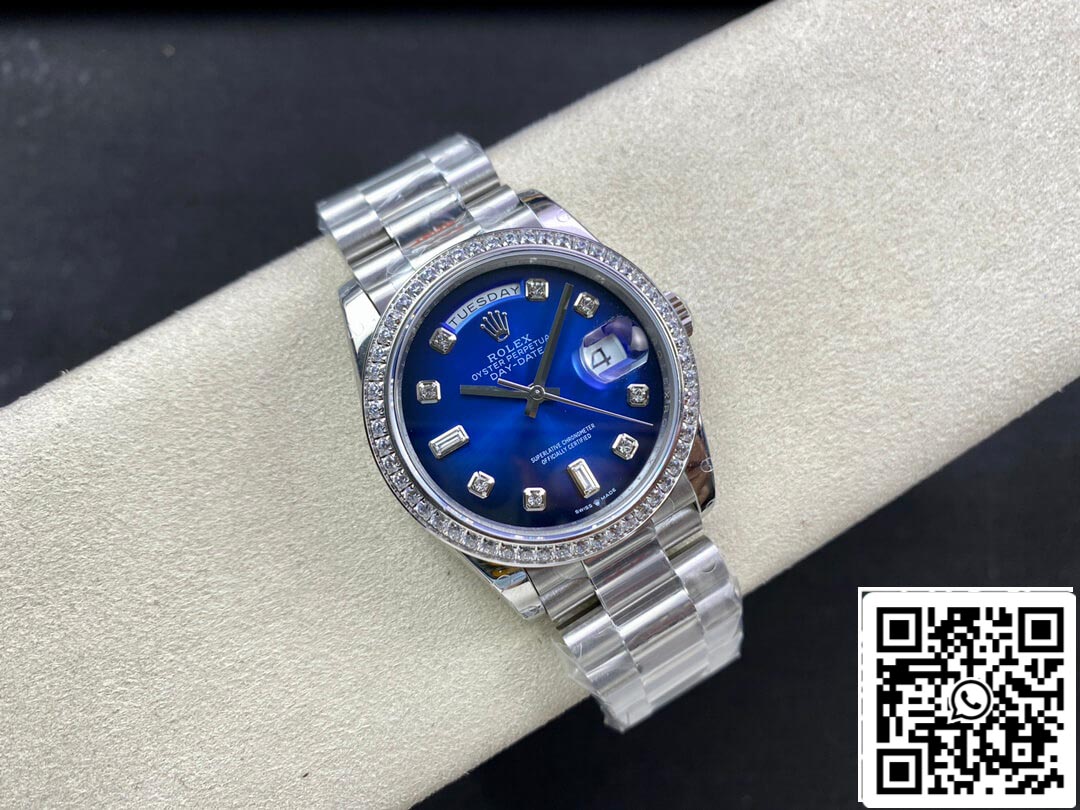 Rolex Day Date M128396TBR-0008 36MM 1:1 edizione migliore GM Fabbrica Diamond lunetta