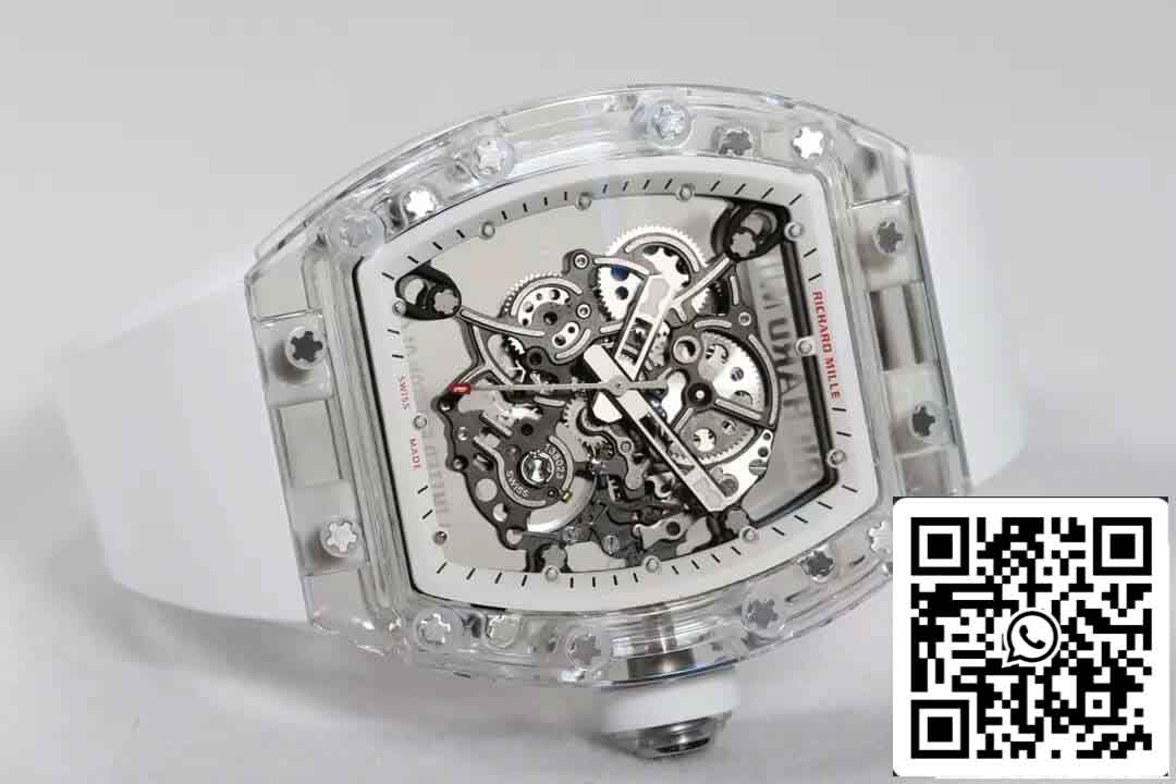 Richard Mille RM055 Best 1:1 Edition RM Fabbrica Rubber cinturino