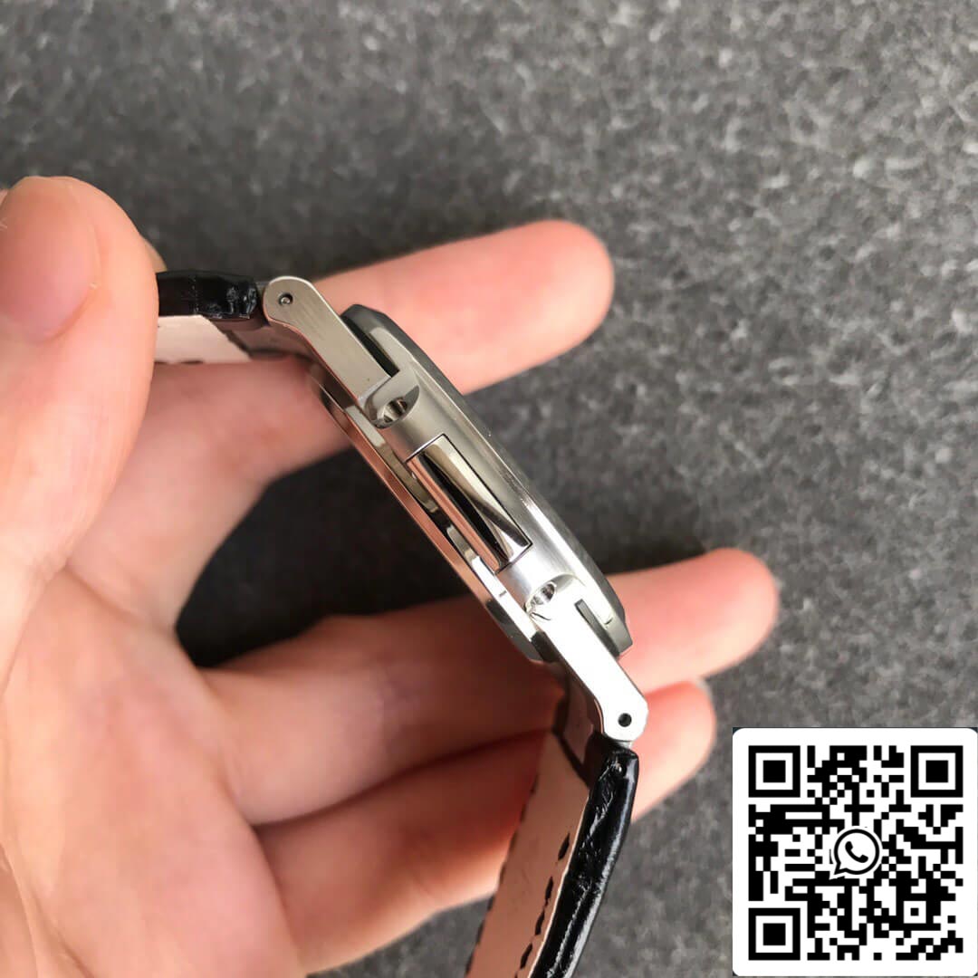 Patek Philippe Nautilus 5711G 1:1 Melhor Edição PPF Fabbrica V4 Mostrador Preto Suíço ETA324