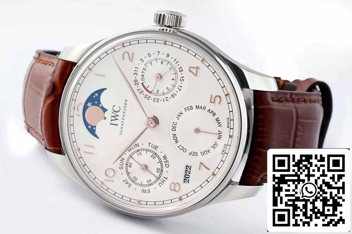 IWC Portuguese Perpetual Calendar IW503307 1:1 edizione migliore APS Fabbrica quadrante bianco