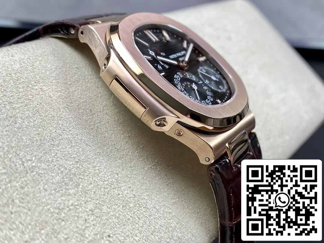 Patek Philippe Nautilus 5712 1:1 edizione migliore GR Fabbrica Pelle cinturino