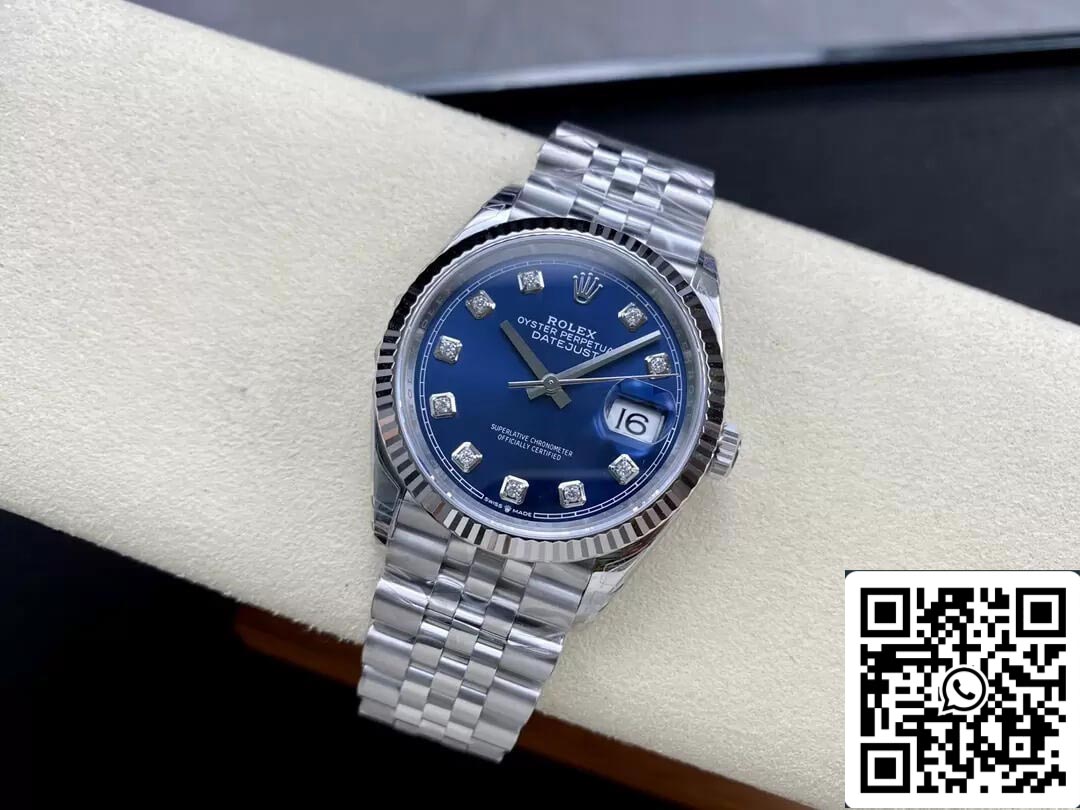 Rolex Datejust M126234-0037 36MM 1:1 edizione migliore VS Fabbrica Diamond quadrante