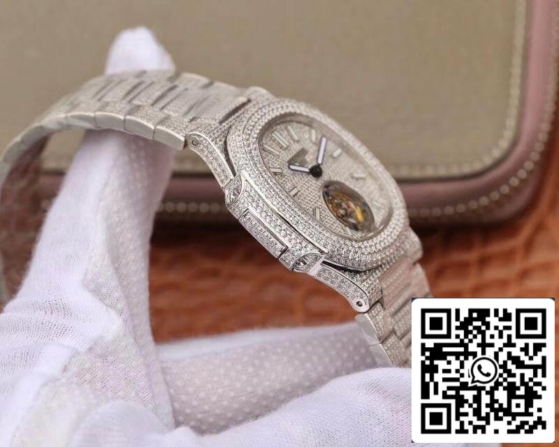 Patek Philippe Nautilus Tourbillon R8 Fabbrica 1:1 Best Edition Swiss Hand-Winding Tourbillon movimento