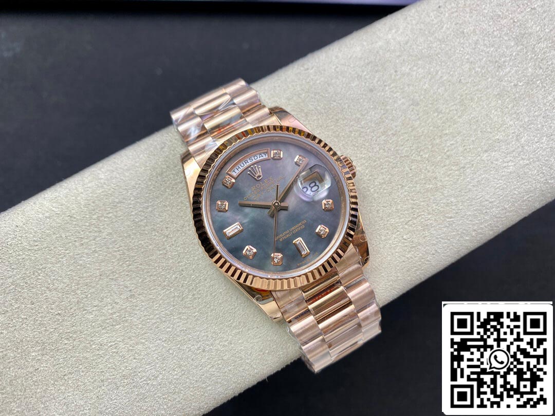 Rolex Day Date 118235 36MM 1:1 edizione migliore GM Fabbrica Mother-of-pearl quadrante