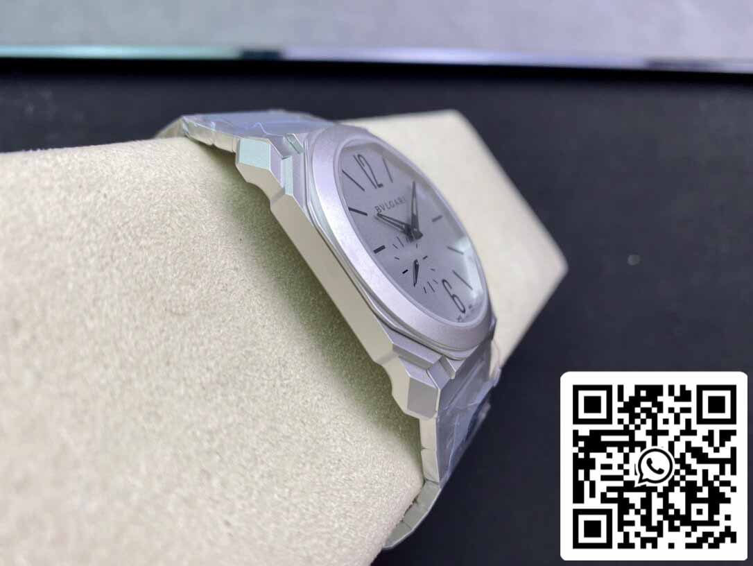 Bvlgari Octo Finissimo 103011 40MM 1:1 edición mejor BV Fabbrica quadrante argento