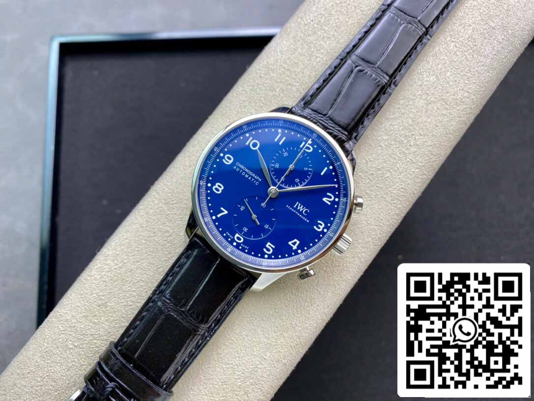 IWC Portugieser IW371601 1:1 Melhor Edição ZF Fabbrica Mostrador Azul