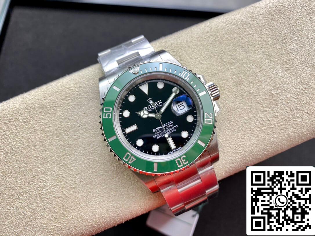 Rolex Submariner M126610LV-0002 Kermit VS Fabbrica quadrante nero