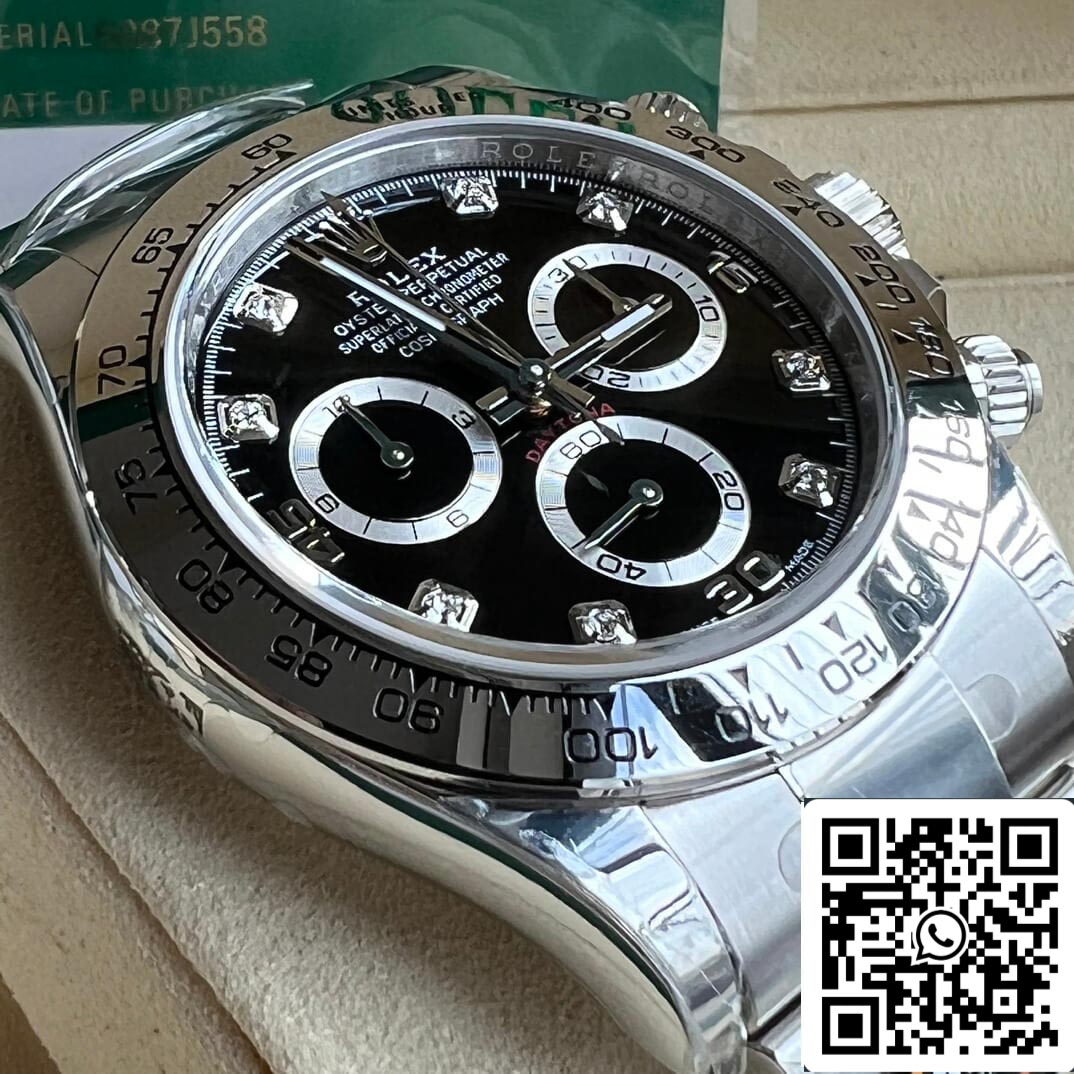 Rolex Daytona M116509-0055 1:1 edizione migliore BT Fabbrica quadrante nero