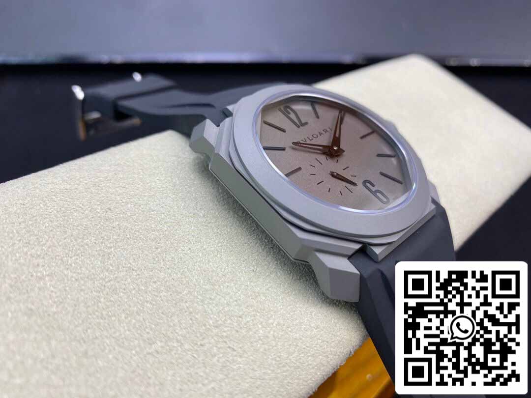 Bvlgari Octo Finissimo 1:1 edición mejorada BV Fabbrica V2 Gomma cinturino