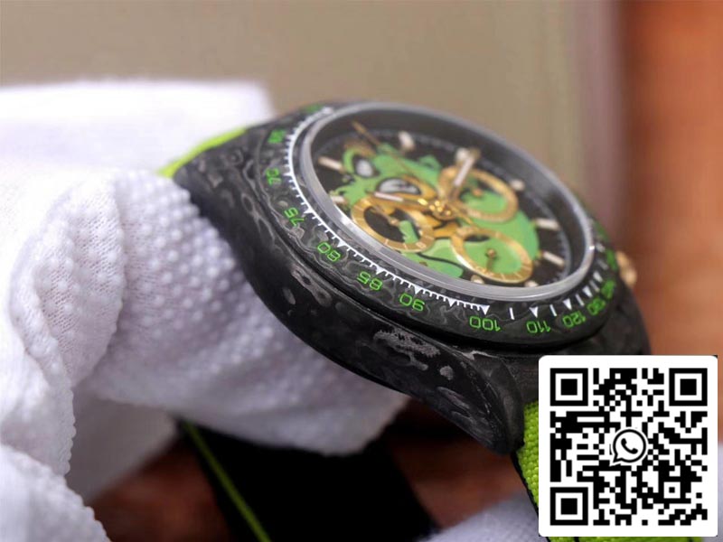Rolex Daytona Cosmos Green Exploded Dragon 1:1 Best Edition WWF Fabbrica Swiss ETA7750