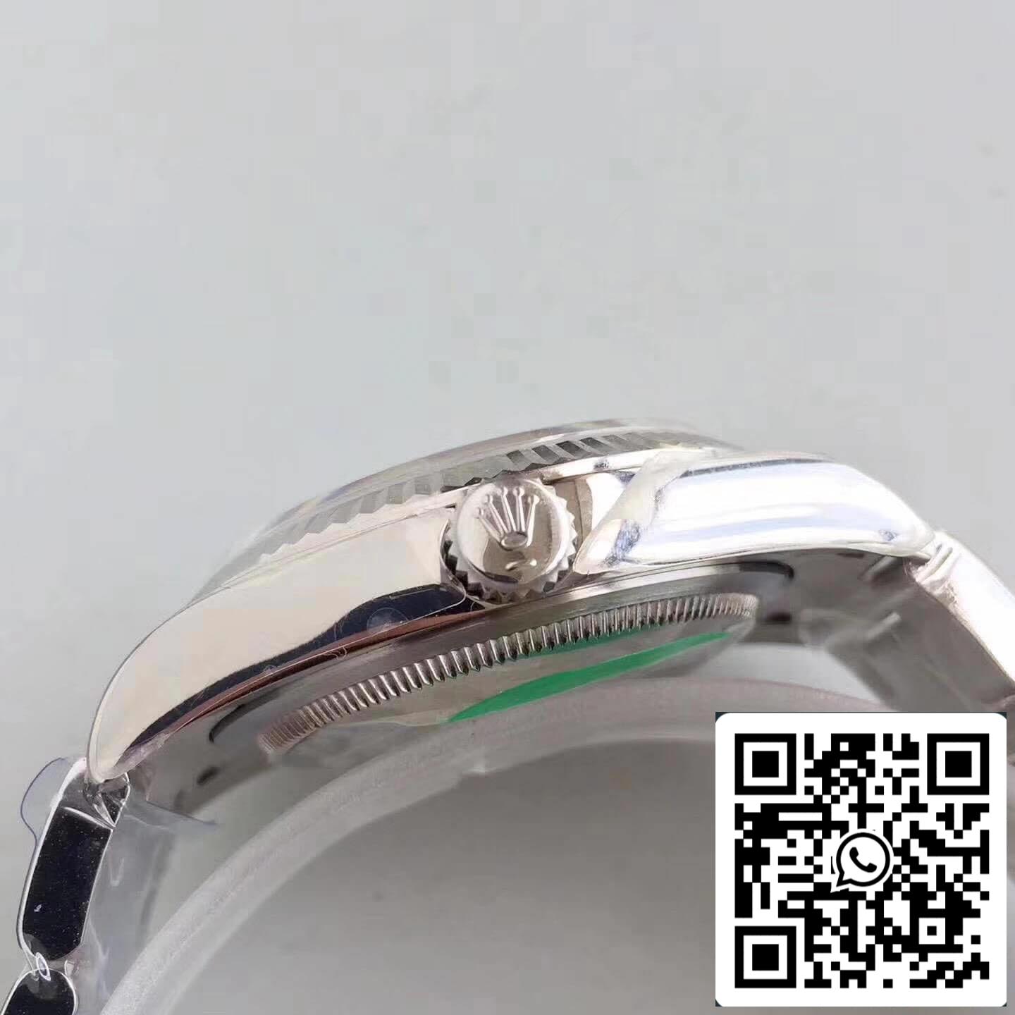 Rolex Datejust 36mm 116234 AR Fabbrica 1:1 edizione migliore Swiss ETA3135 quadrante blu Stick Marker