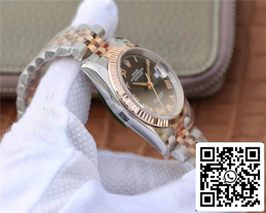 Rolex Datejust 116231 36MM 1:1 edizione migliore GM Fabbrica quadrante nero