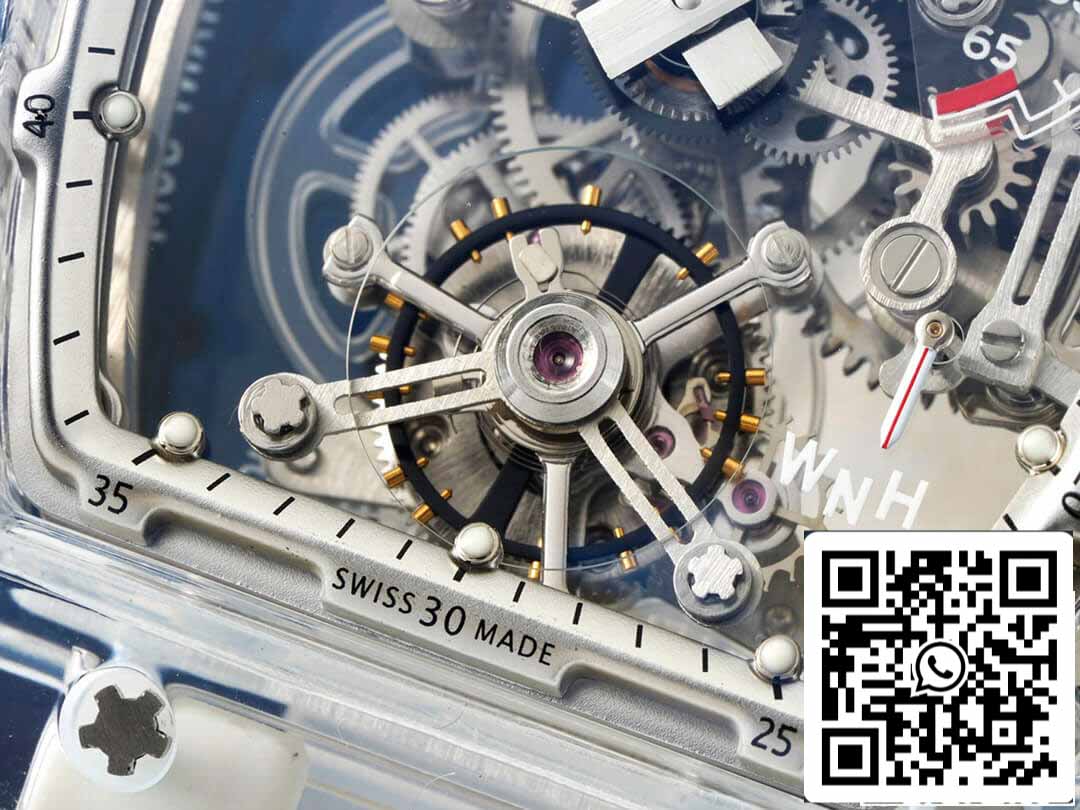 Richard Mille RM 56-01 Tourbillon 1:1 Best Edition RM Fabbrica Transparent Case