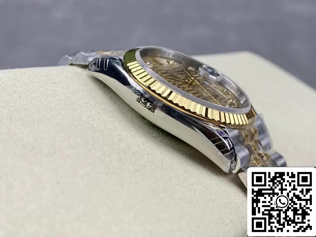 Rolex Datejust M126233-0045 36MM 1:1 edizione migliore VS Fabbrica Diamond quadrante