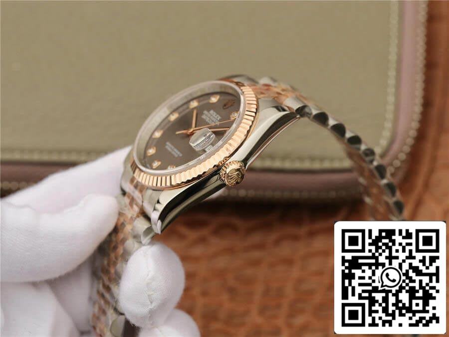 Rolex Datejust 116231 1:1 edizione migliore GM Fabbrica Diamond-set quadrante