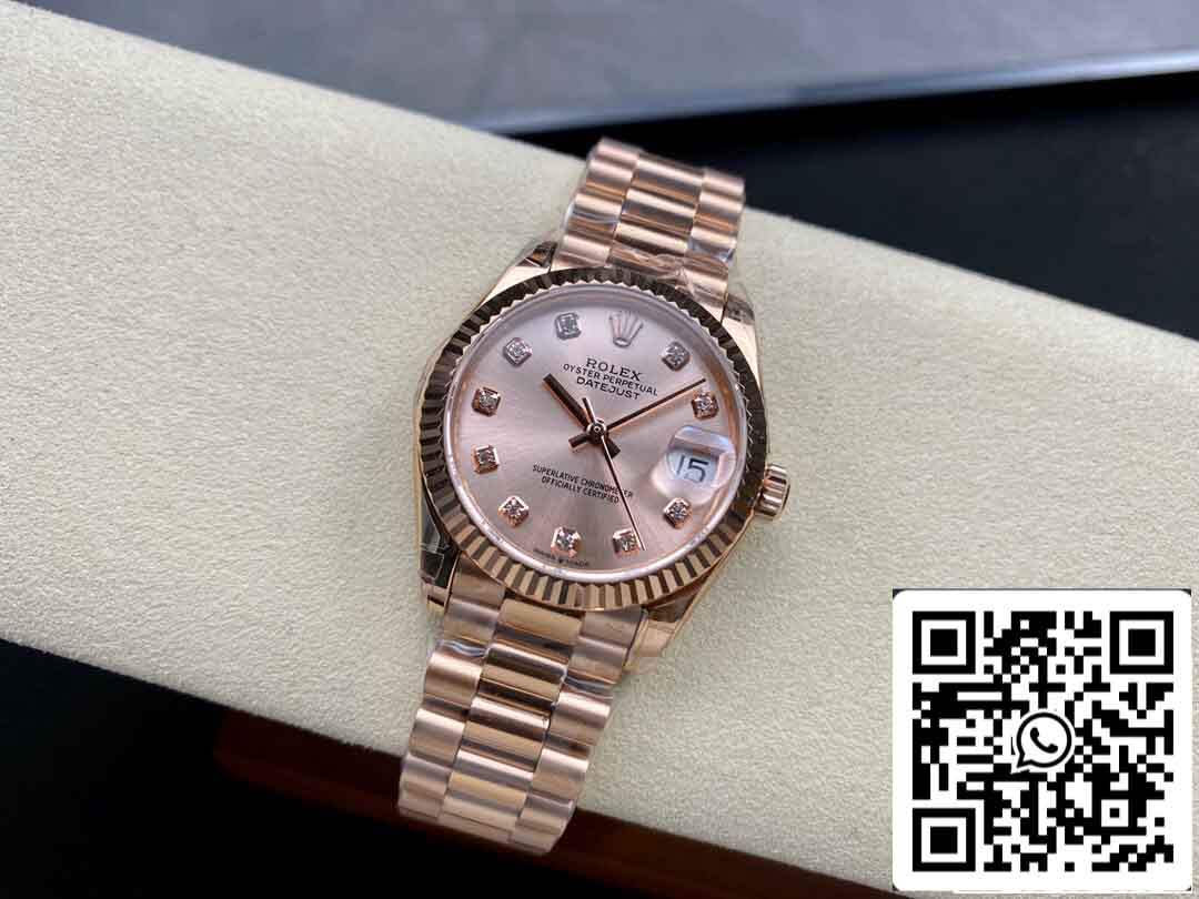 Rolex Datejust M278275-0031 31MM 1:1 edizione migliore GS Fabbrica Rosa Oro
