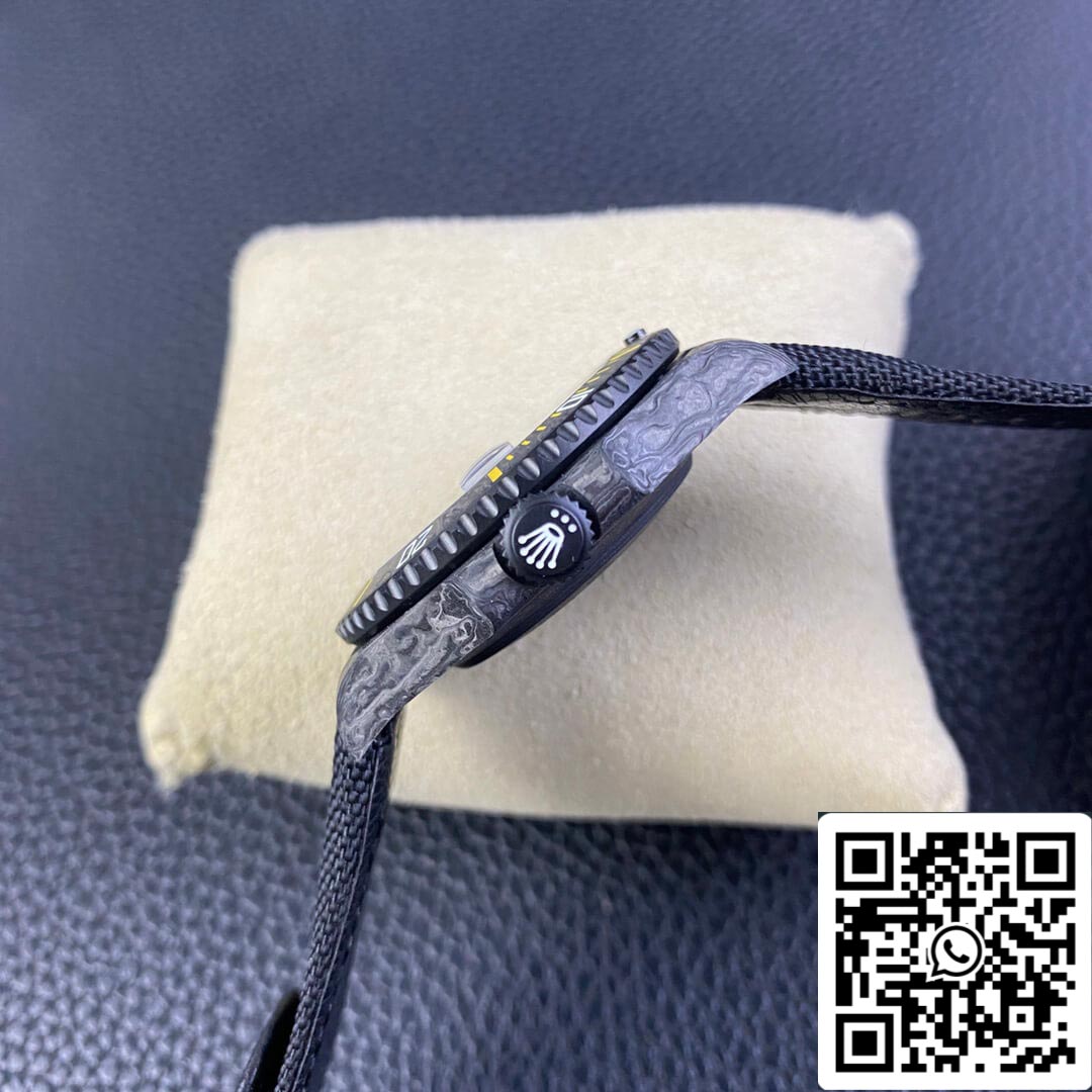 Rolex Submariner 1:1 edizione migliore VS Fabbrica DIW fibra di carbonio lunetta