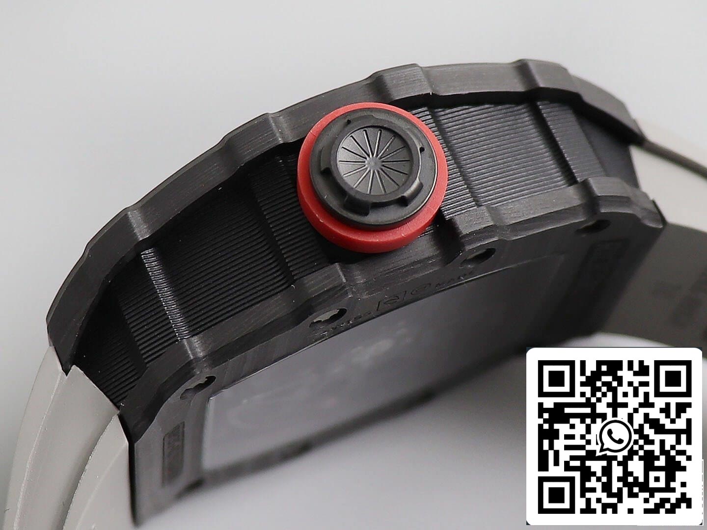 Richard Mille RM035 1:1 Best Edition KV Fabbrica V3 Black Carbon Fiber Case