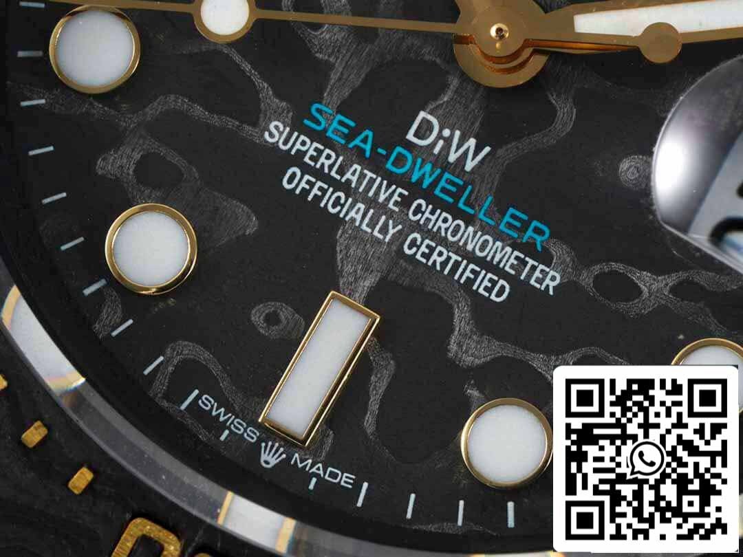Rolex Sea-Dweller 1:1 edizione migliore Diw Fabbrica fibra di carbonio Cassa