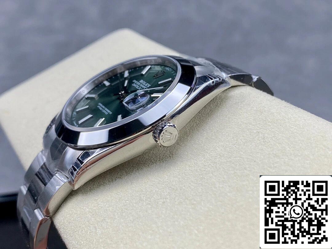 Rolex Datejust M126300-0019 41MM 1:1 edizione migliore VS Fabbrica quadrante verde