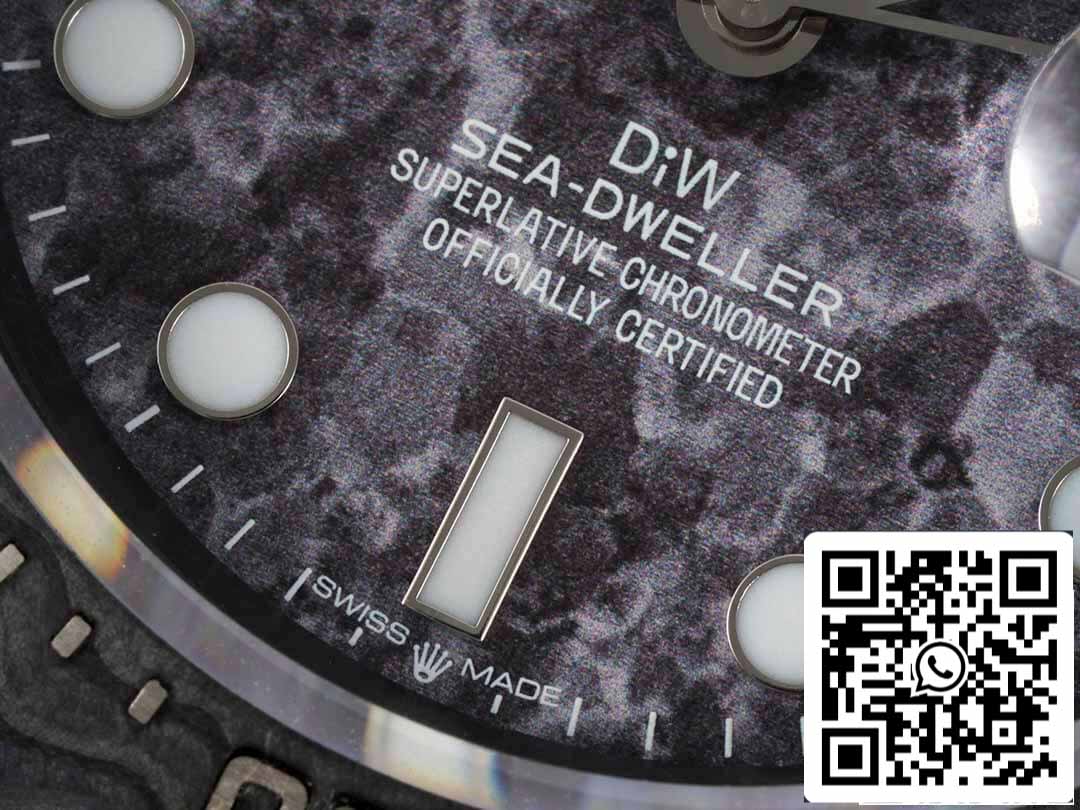 Rolex Sea-Dweller 1:1 edizione migliore Diw Fabbrica fibra di carbonio lunetta