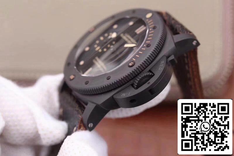 Panerai Luminor Submersible PAM508 VS Fabbrica 1:1 edizione migliore Swiss ETA P9000 Nero Superlumed quadrante