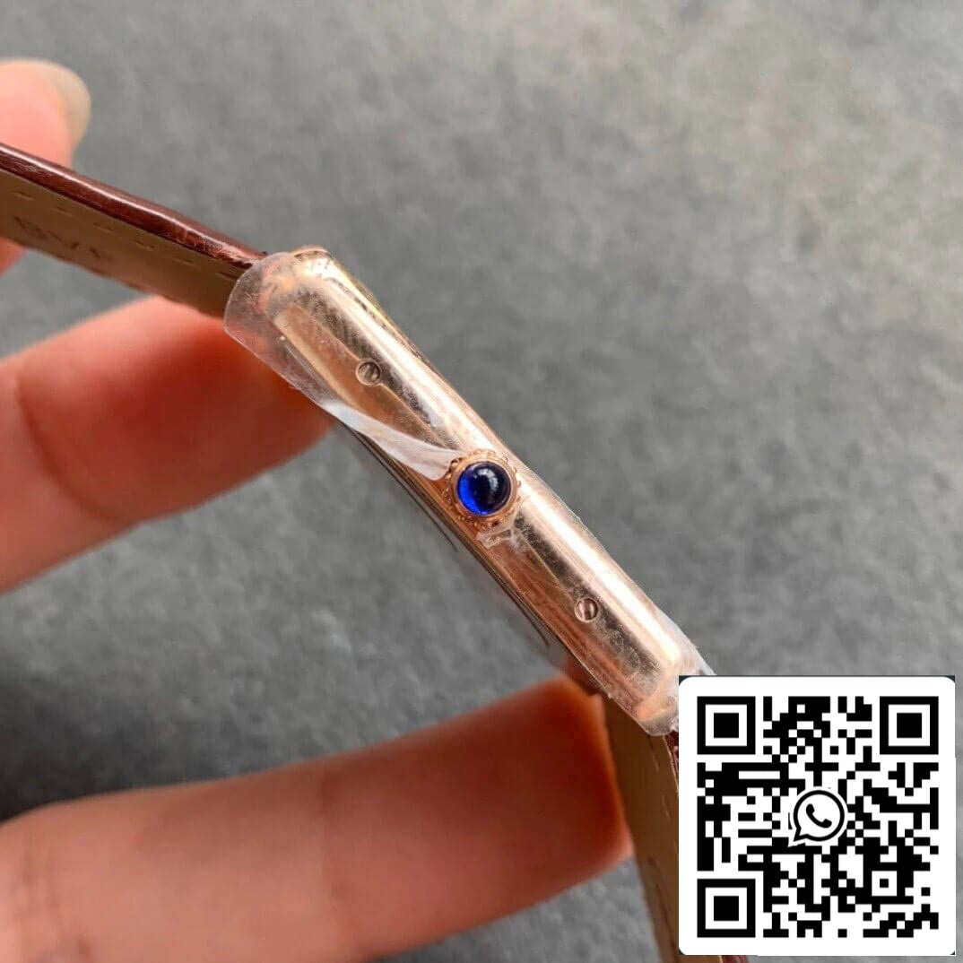 Cartier Tank W5200024 1:1 edição melhor K11 Fabbrica Rose Gold