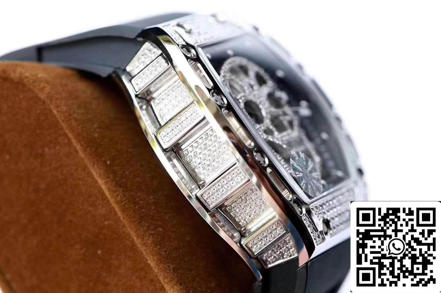 Richard Mille RM052 Z Fabbrica 1:1 Best Edition Swiss ETA6T51 black cinturino