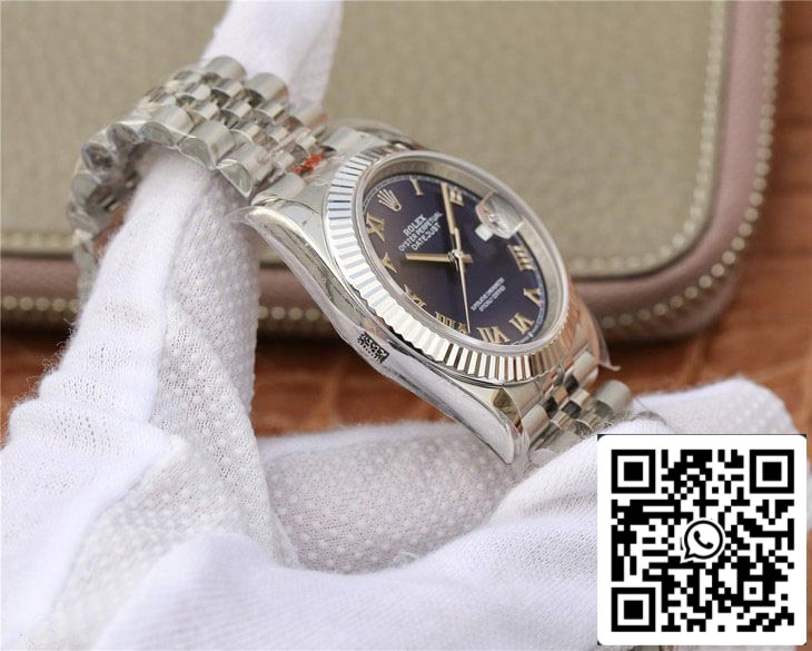 Rolex Datejust 36MM 1:1 edição melhor GM Fabbrica quadrante azul