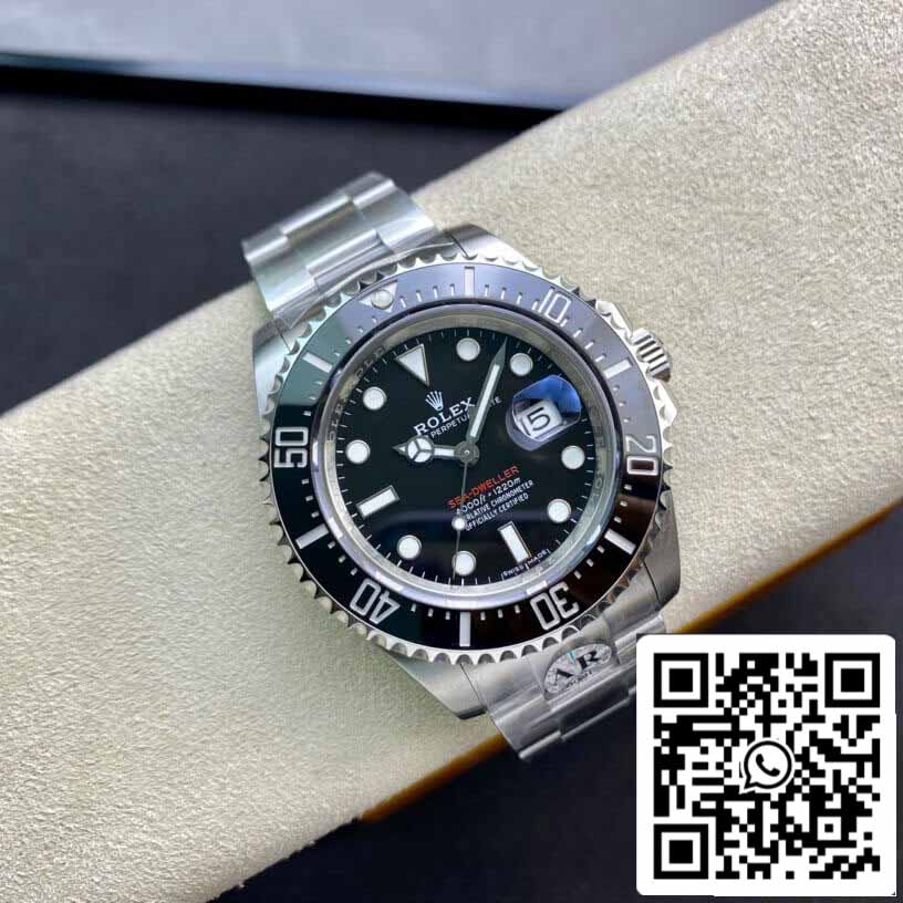Rolex Sea-Dweller 126600 AR Fabbrica quadrante nero 1:1 edizione migliore Swiss ETA2824