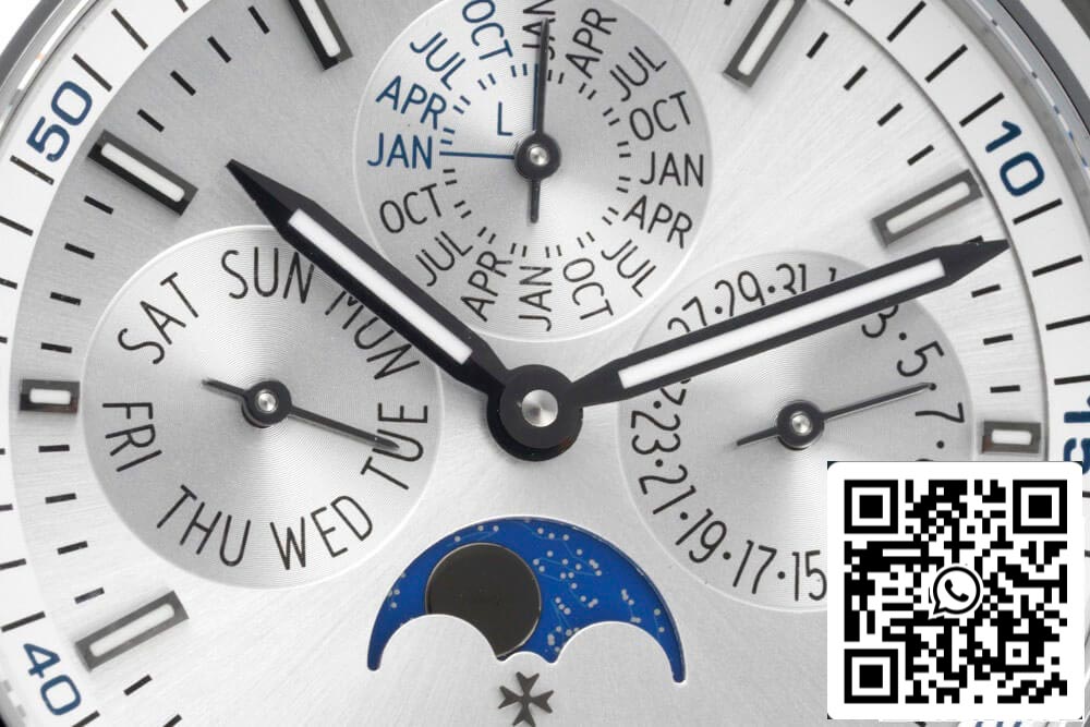 Vacheron Constantin Overseas 4300V 1:1 edizione migliore 8F Fabbrica V2 Silvery quadrante bianco