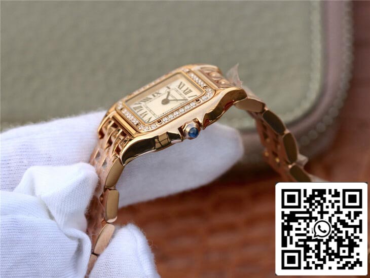 Panthere De Cartier WJPN0008 1:1 edizione migliore 8848 Fabbrica quadrante bianco