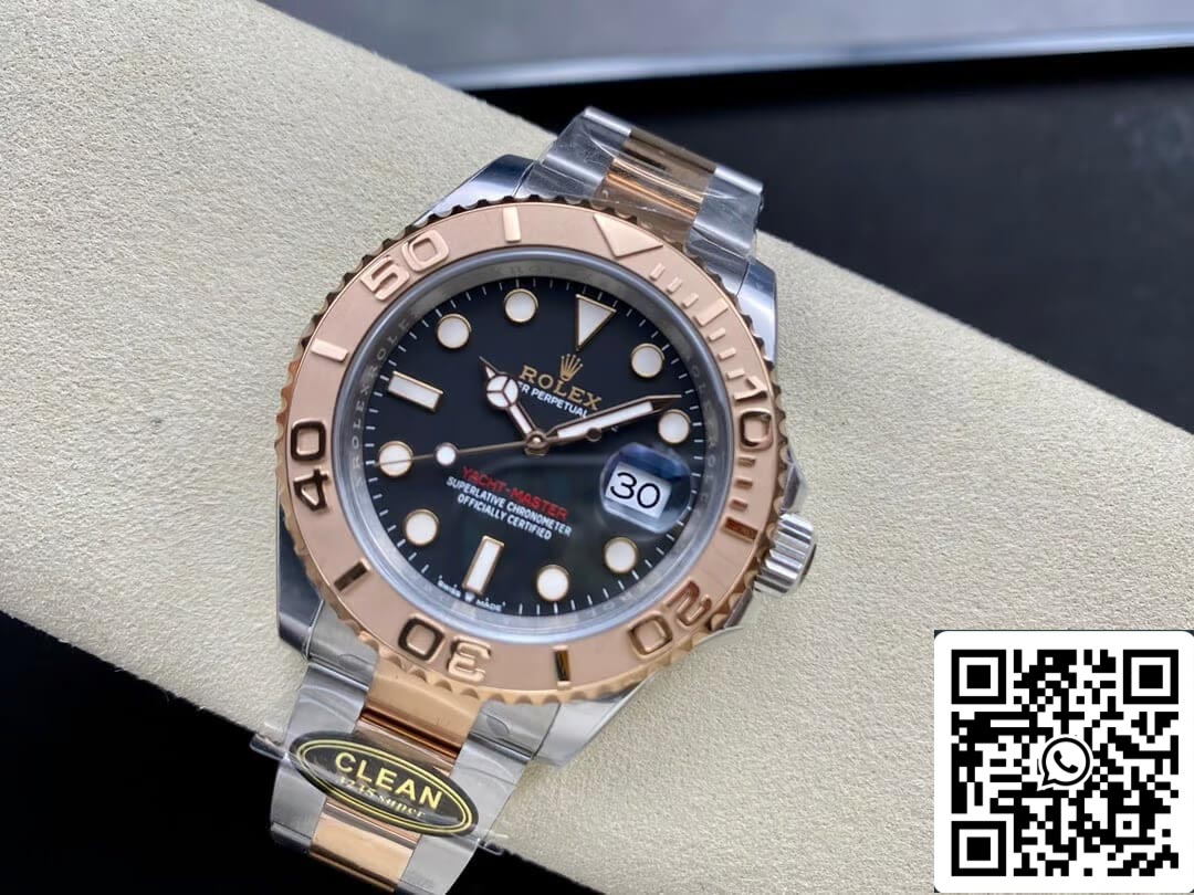Rolex Yacht‑Master M126621-0002 1:1 edizione migliore Clean Fabbrica quadrante nero