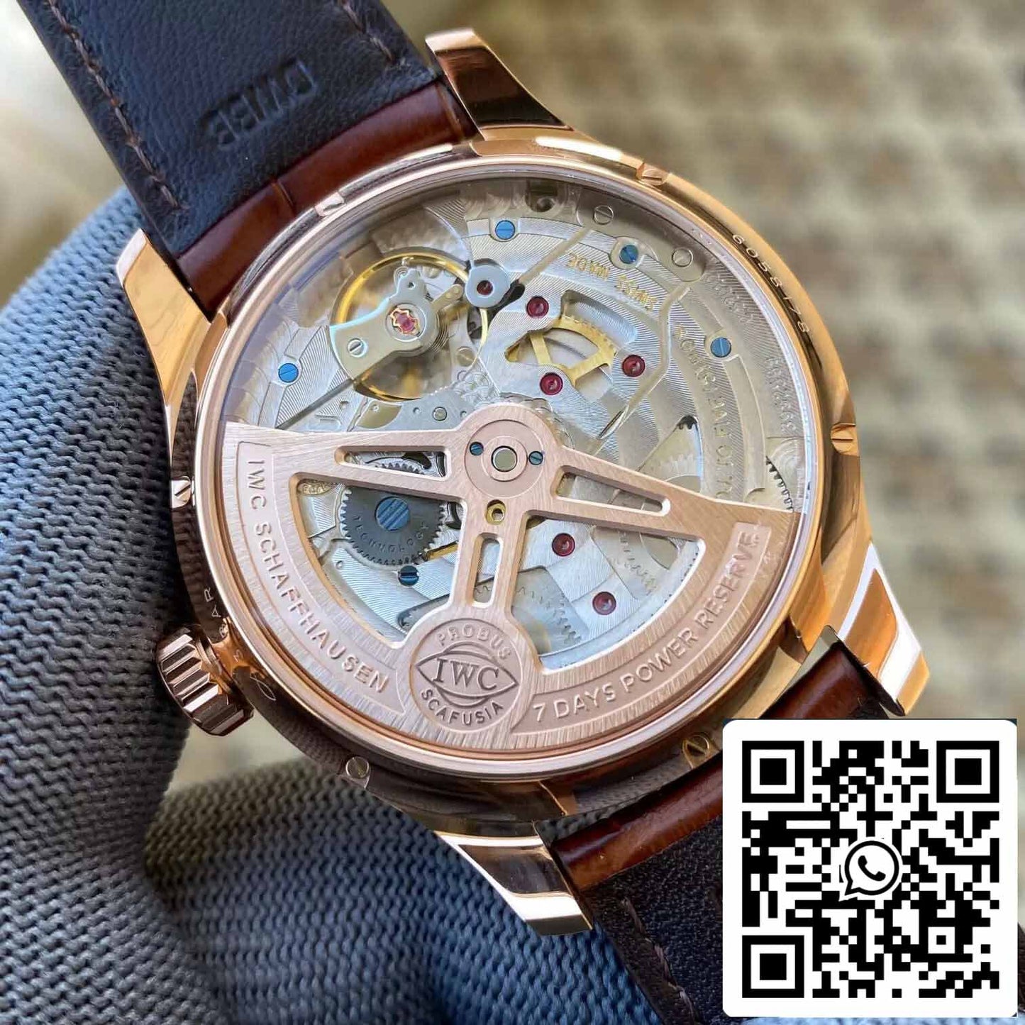 IWC Portuguese Perpetual Calendar IW503302 1:1 edizione migliore APS Fabbrica Red Oro