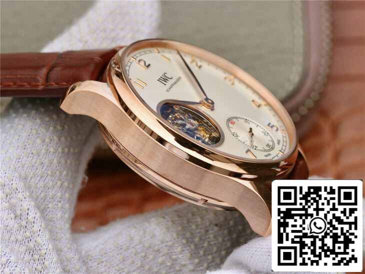 IWC Portuguese Tourbillon IW546302 1:1 Best Edition ZF Fabbrica Silver Dial