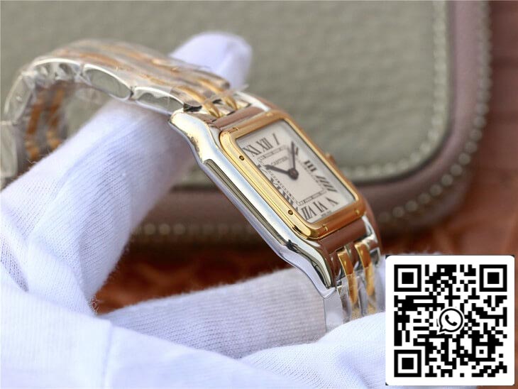 Panthere De Cartier W2PN0007 27MM 1:1 edizione migliore 8848 Fabbrica quadrante bianco