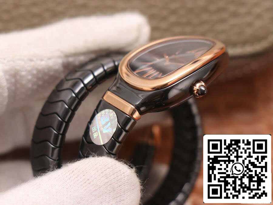 Bvlgari Serpenti 102735 1:1 edición mejor BV Fabbrica quadrante nero