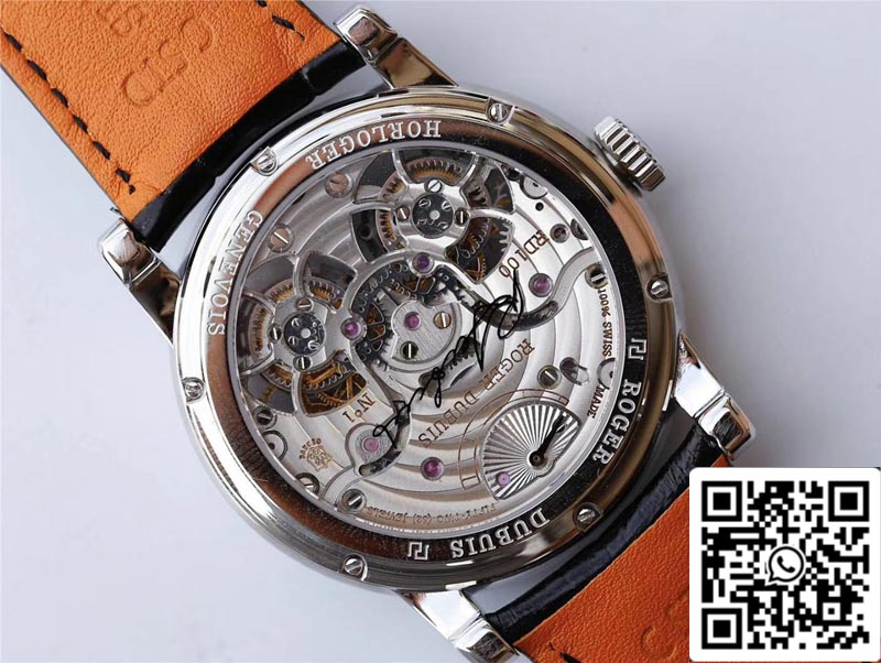 Roger Dubuis Hommage RDDBHO0562 1:1 edizione migliore JB Fabbrica Silver Dial Swiss RD100