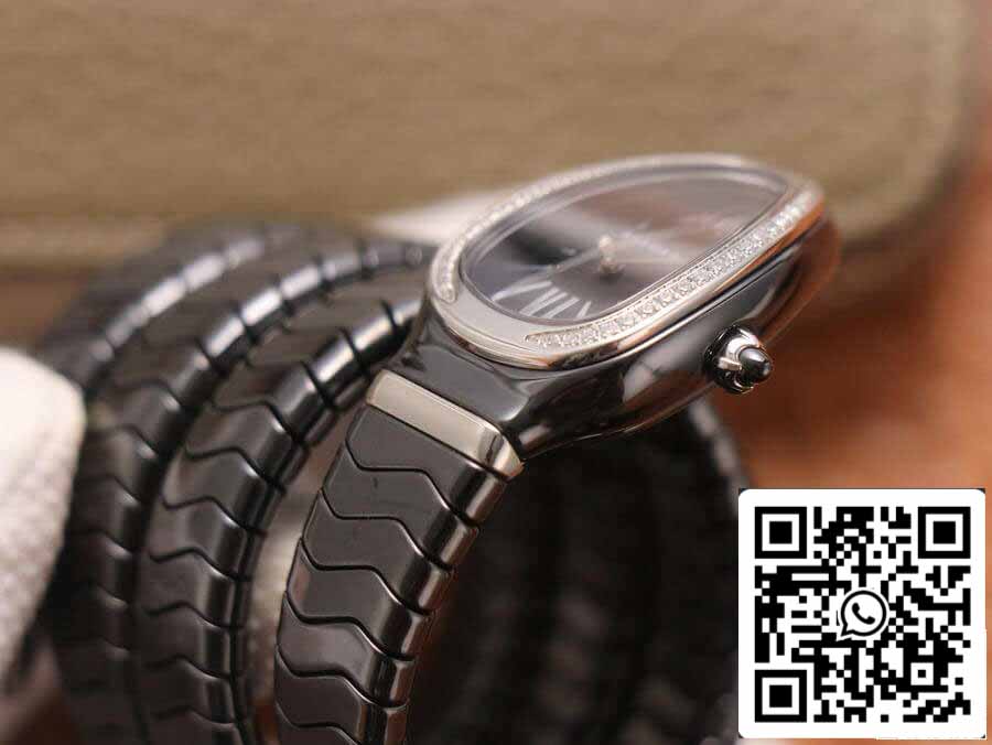 Bvlgari Serpenti 1:1 edizione migliore BV Fabbrica ceramica Diamond lunetta