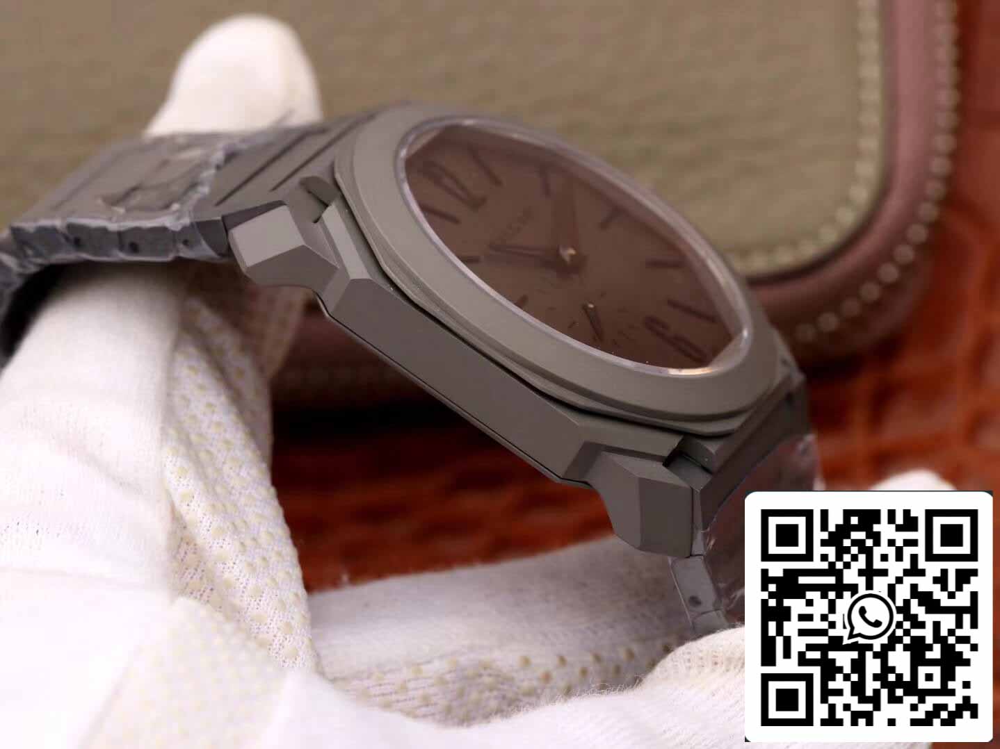 Bvlgari Octo Finissimo 102713 1:1 edición mejor BV Fabbrica Grigio quadrante
