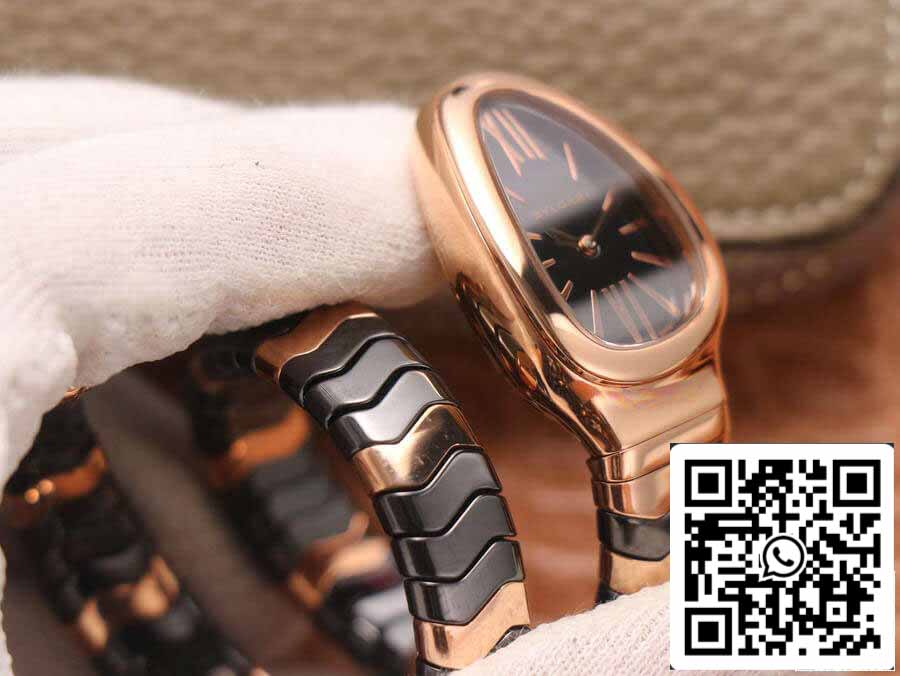Bvlgari Serpenti 1:1 edição melhor BV Fabbrica Rosa Oro Cassa