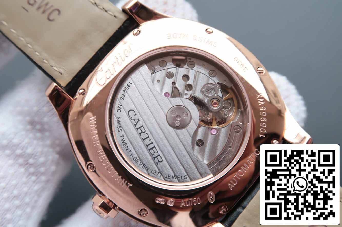 Drive De Cartier WGNM0004 1:1 Best Edition V6 Fabbrica Rose Gold