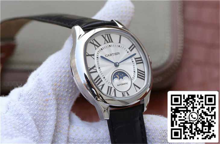 Drive De Cartier Moonphase WSNM0008 1:1 Best Edition acciaio inossidabile