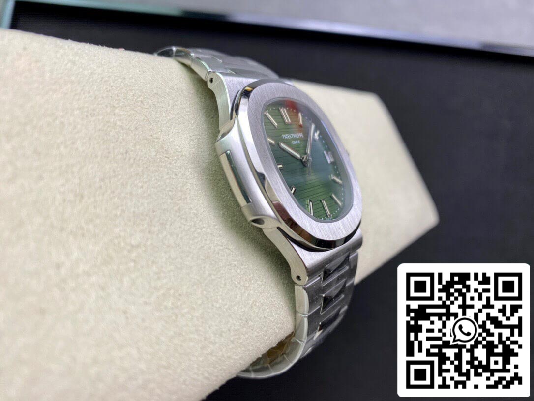 Patek Philippe Nautilus 5711/1A 1:1 Best Edition PPF Fabbrica Olive Green Dial