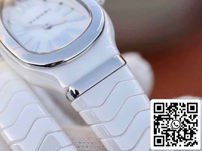 Bvlgari Srpenti Spiga 102613 1:1 edizione migliore BV Fabbrica Argento Acciaio Movimiento de cuarzo suizo