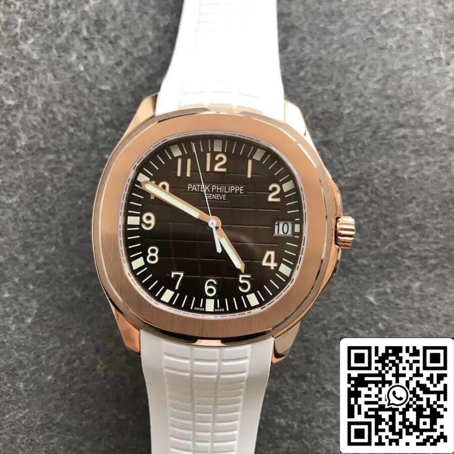 Patek Philippe Aquanaut 5168G 1:1 Best Edition ZF Fabbrica White cinturino